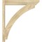 Ekena Millwork Thorton Slat Rough Sawn Outlooker, Douglas Fir, 6"W x 32"D x 36"H OUT06X32X36THR06RDF - alternate 3